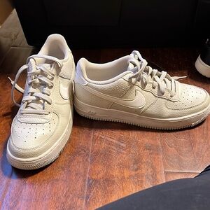 Cream  Nike Air Forces